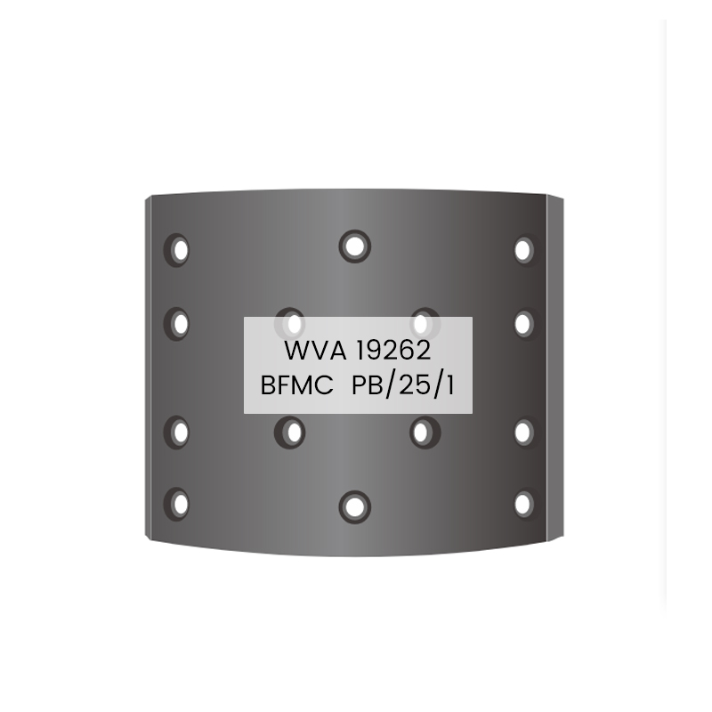 19262 PB/25/1 Brake lining for PERROT BREMSEN