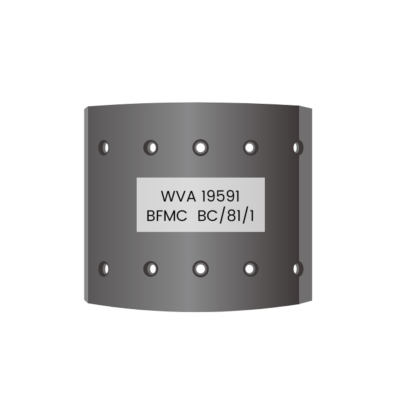 19591 BC/81/1 BPW için Fren Balatası