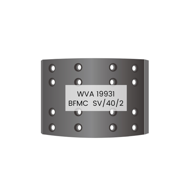 SCANIA için Fren Balatası 19931 SV/40/2