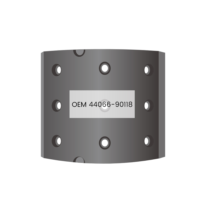 44066-90118 NISSAN için Fren balatası Otomatik Fren sistemi parçaları 17mm Kalınlık