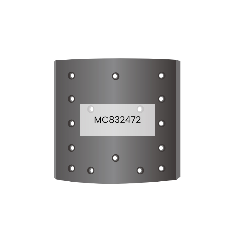 GE,MITSUBISHI,FUSO için MC832472 Ağır Hizmet Kamyon Fren Balatası